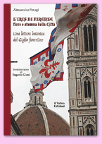 copertina de L'Iris di Firenze, fiore e stemma della citt