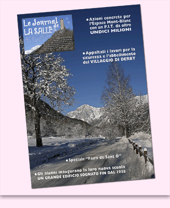 Nella foto di copertina si vede il Monte Bianco sullo sfondo e in primo piano una strada innevata