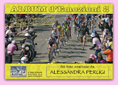 copertina con il passaggio al Piccolo San Bernardo di vari corridori, fra cui la maglia gialla Contador