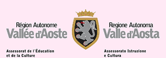 logo della Regione autonoma Valle d'Aosta - Assessorato Istruzione e Cultura